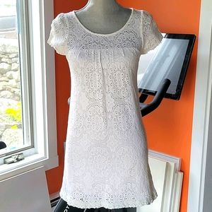 R Jeans Lace Mini Dress